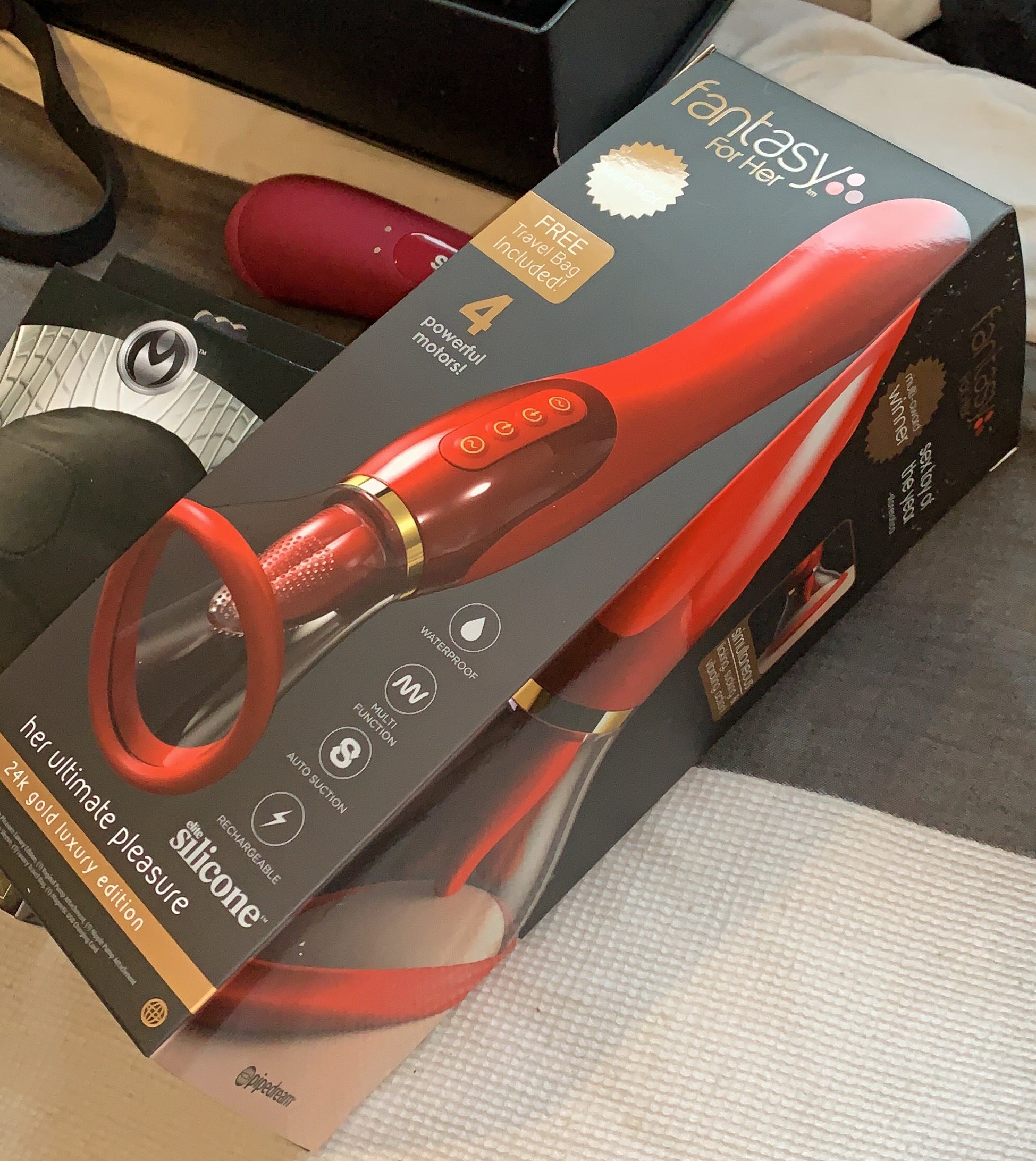 24K Gold Tongue Vibrator (My Prized Possession)